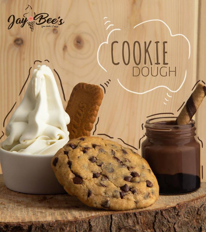 Cookie Dough with Chocolate Ice Cream